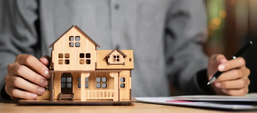Professional valuer conducting an independent property valuation for a Hobart home